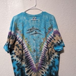 Vintage liquid blue. SOLD